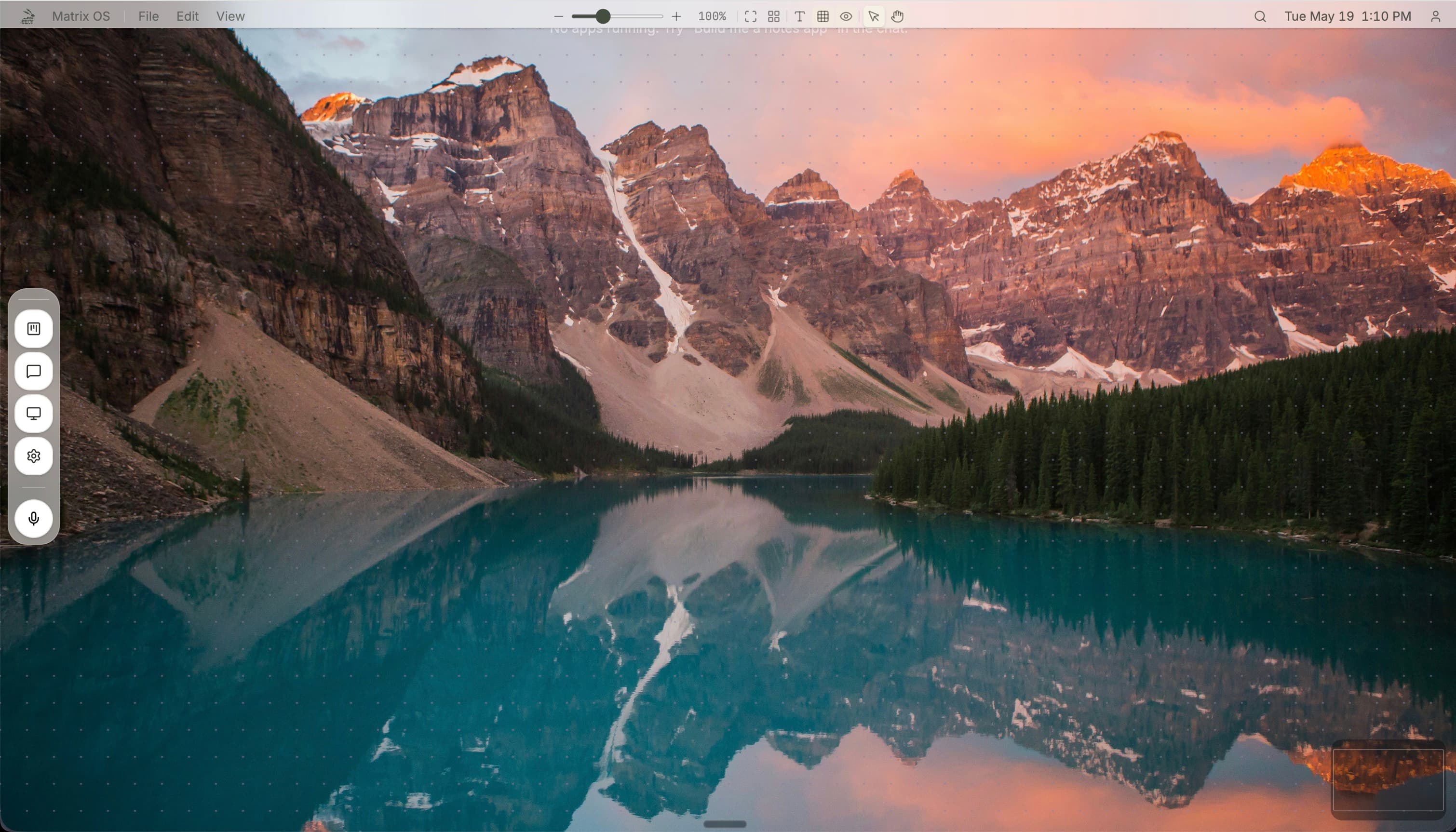 Matrix OS Desktop